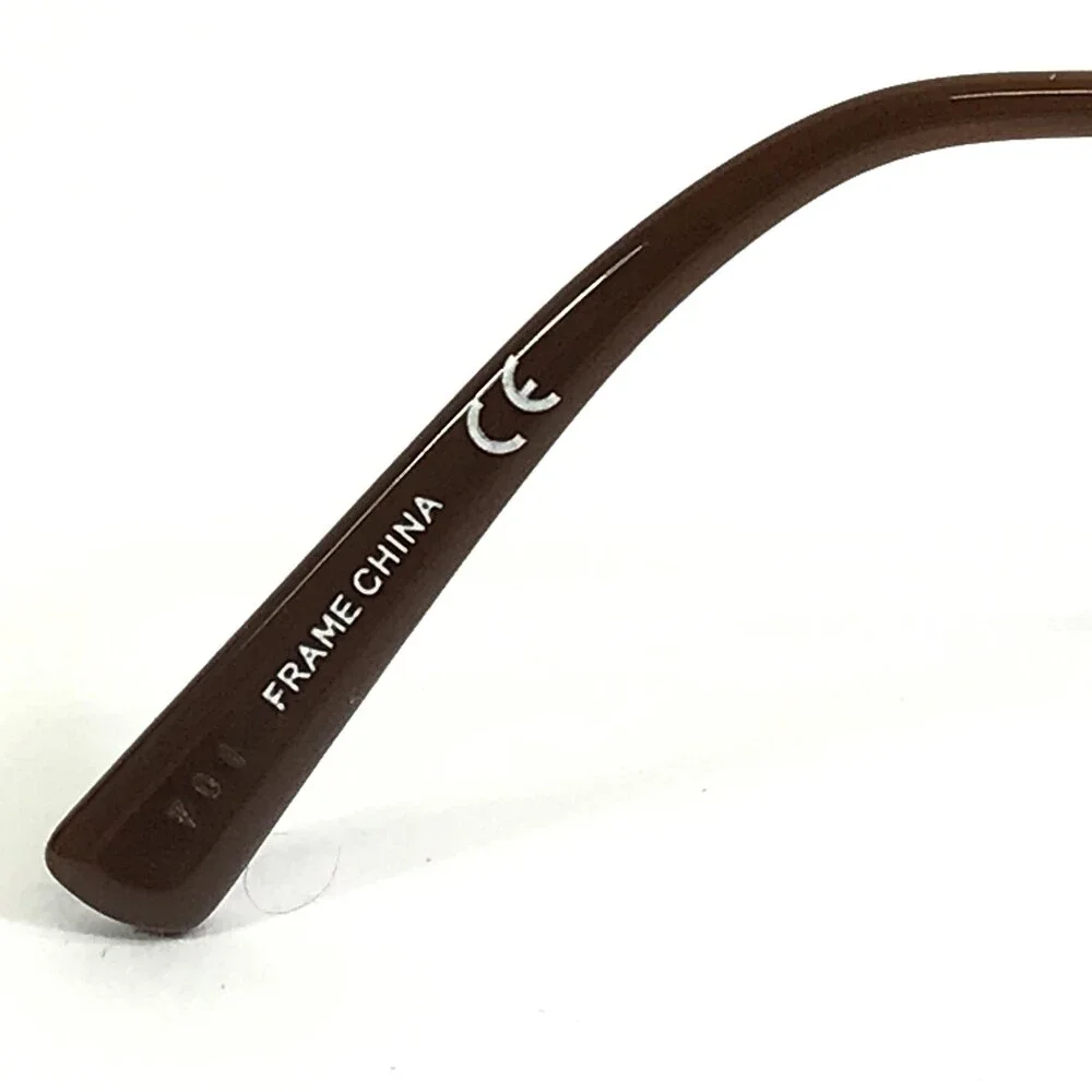 Flexon Eyeglasses Frames EDISON 600 210 Dark Copper Brown Round 47-19-140